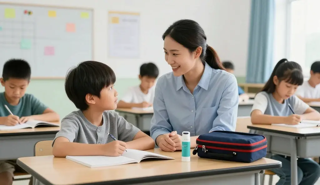 Fotografía de un entorno escolar seguro e inclusivo