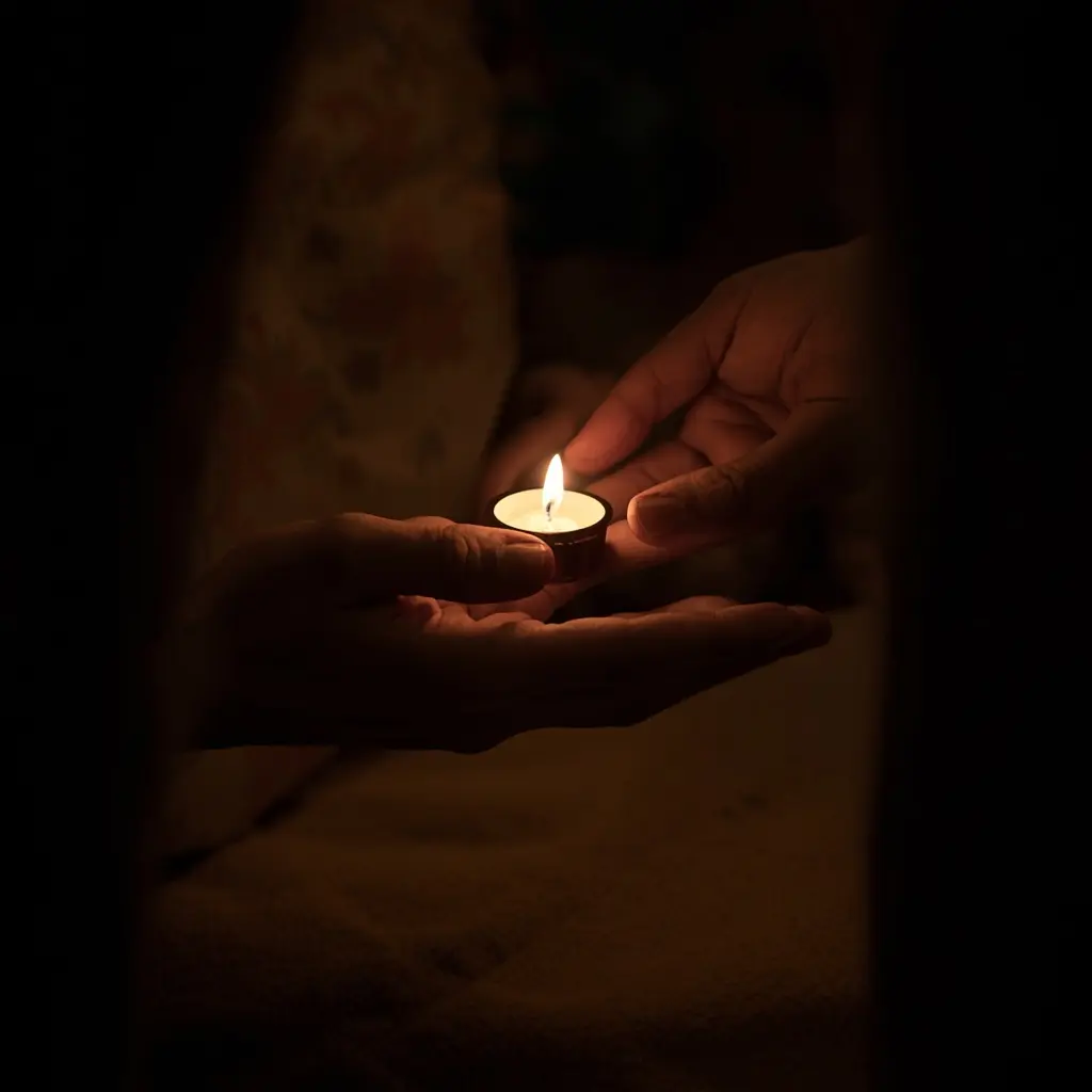 Imagen de luz y acogida familiar