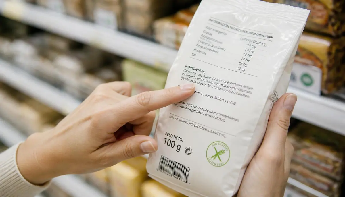 Lectura de etiquetas y etiquetado sin gluten