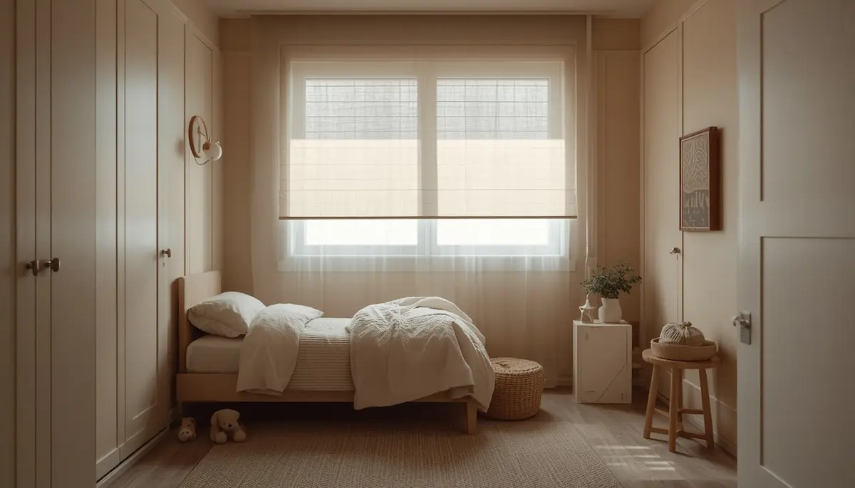 Habitación infantil preparada para un descanso óptimo